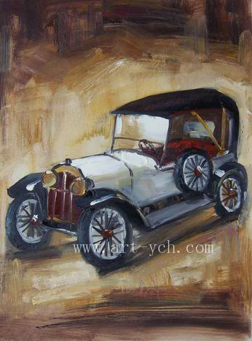  Oil Painting (Decoration Car) (Peinture à l`huile (Décoration voiture))