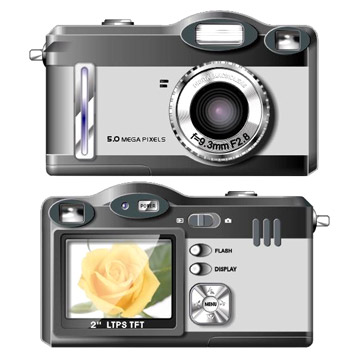  5.0 Mega Digital Cameras