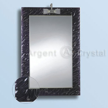  Bathroom / Decorative Mirror with Melted Glass Back Sheet ( Bathroom / Decorative Mirror with Melted Glass Back Sheet)