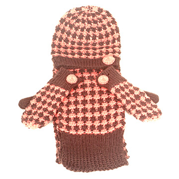  Hand-Woven Hat Suit (Gloves and Scarves) (Ручной Hat Suit (перчатки и шарфы))