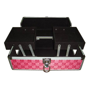  Aluminum Cosmetic Case (Aluminium maquillage)