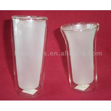  Double Wall Glass Cup (Double paroi de verre de la Coupe)