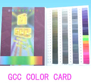  GCC Color Card Volume (Carte de couleurs CCG Volume)