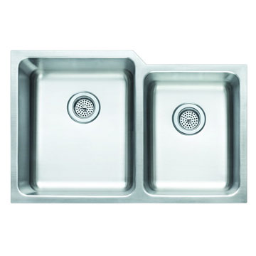  Stainless Steel Sink (Double-Bowls) (Stainless Steel Sink (Double-boules))