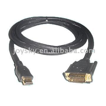 HDMI-auf-DVI-Kabel für PS3 kompatibel (HDMI-auf-DVI-Kabel für PS3 kompatibel)