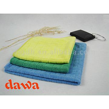  Microfiber Checker Towel (Serviette microfibre Checker)