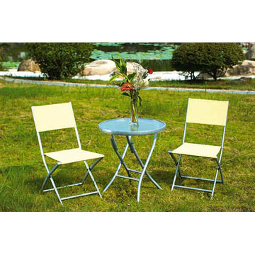  Aluminum Folding Chair and Table