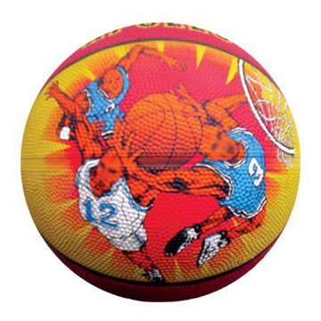  Rubber Basketball (Basket-ball en caoutchouc)