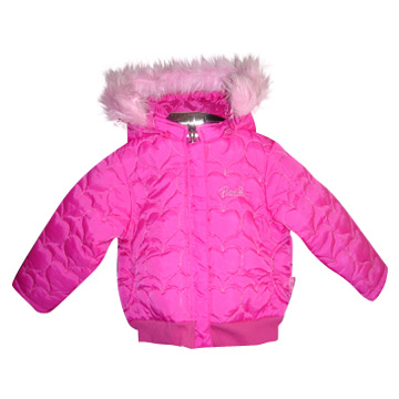  Girls` Padded Jacket (Padded Girls `Jacket)