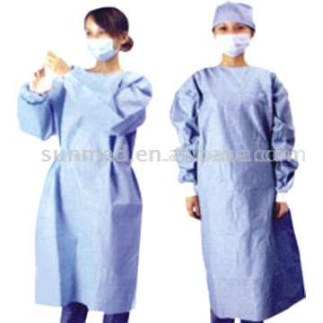  Disposable Surgical Gown (Одноразовые хирургические платье)