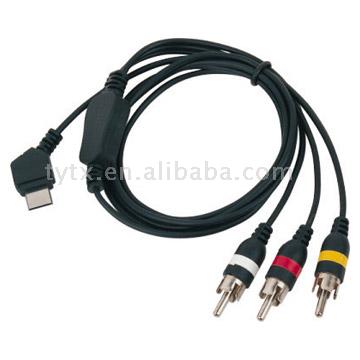  AV Cable (FOR SAM D800) (AV-Kabel (für SAM D800))