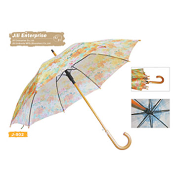  Wooden Umbrella (Parasols bois)