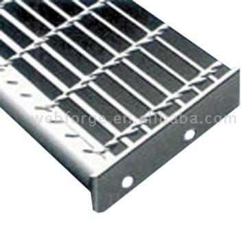  Stair Tread with Checkered Plate Nosing ( Stair Tread with Checkered Plate Nosing)