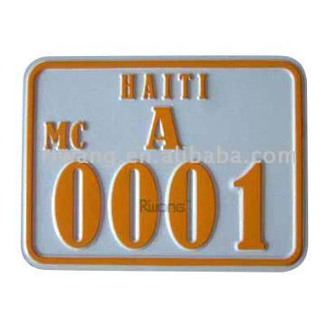  Haiti Motorcycle License Plate (Гаити мотоциклов License Plate)