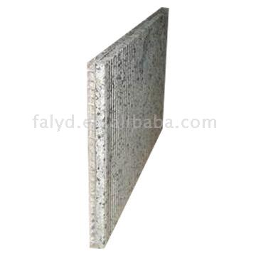  Aluminum Honeycomb Panel with Stone Finish