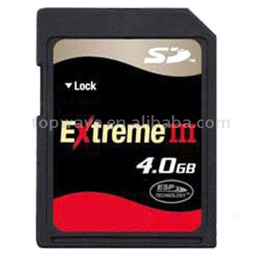  Extreme III SD Card 4GB (Extreme III SD Card 4GB)