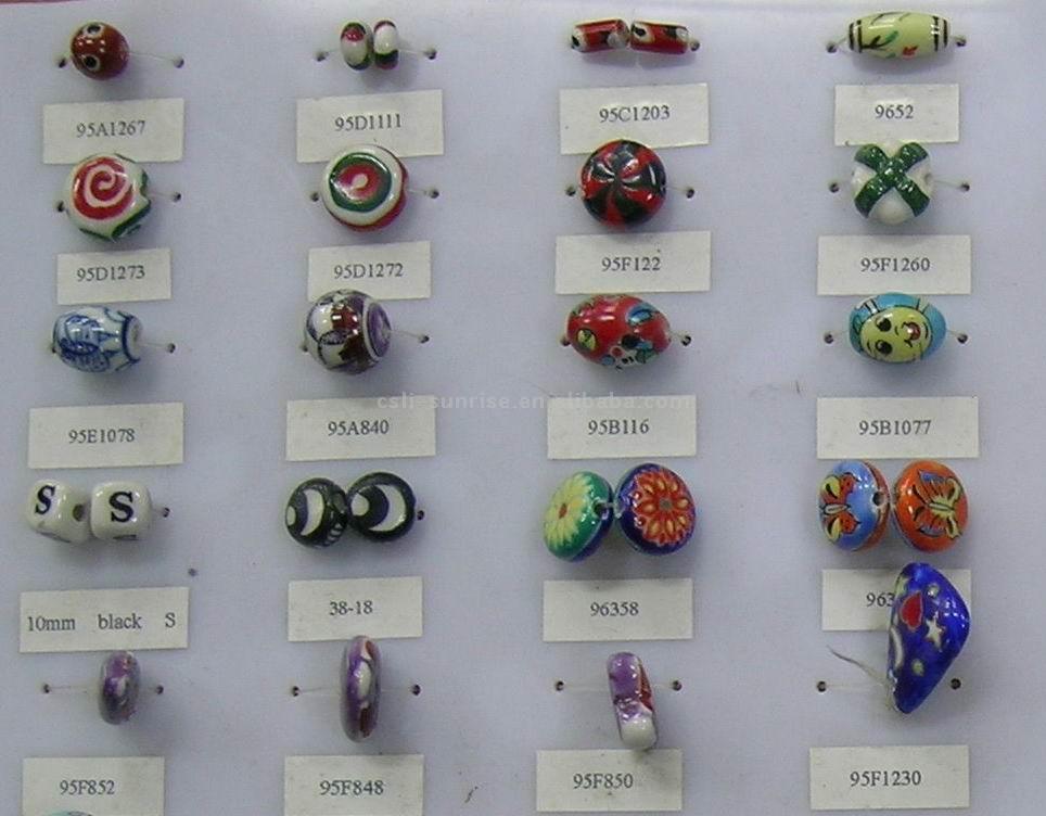  Famille Porcelain Beads (Show Board-05AB-1) (Famille Фарфоровые бусы (Показать совет-05AB ))