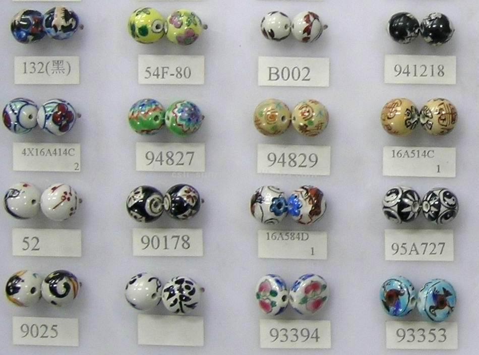  Famille Porcelain Beads (Show Board-10AB-3) (Famille Фарфоровые бусы (Показать совет 0AB-3))