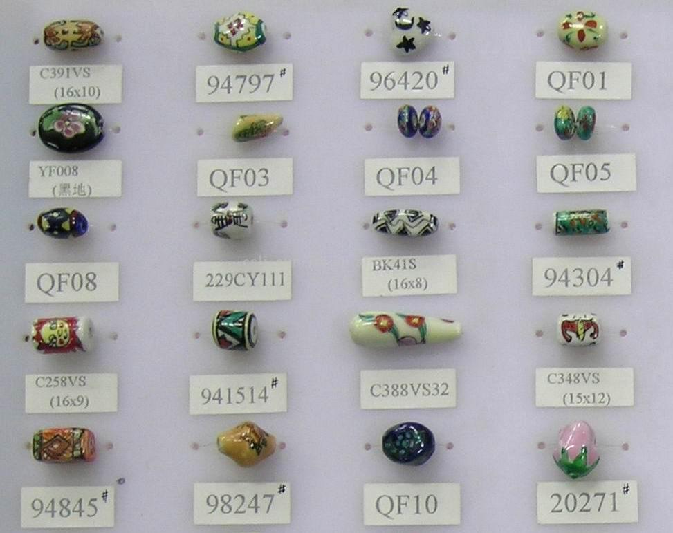  Famille Porcelain Beads (Show Board-13AB-1) (Famille Фарфоровые бусы (Показать совет 3AB ))