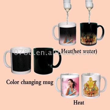  Color Changing Mugs (Changement de couleur Mugs)