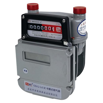  IC Card Prepaid Gas Meter