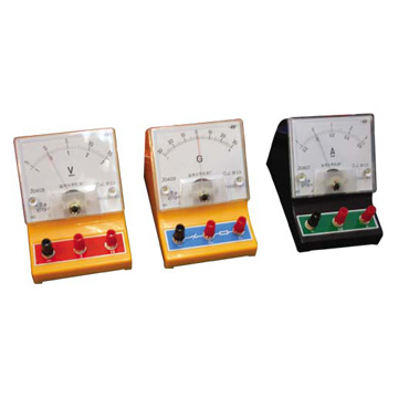  DC Current Meter, DC Voltmeter and Sensitive Galvanometer