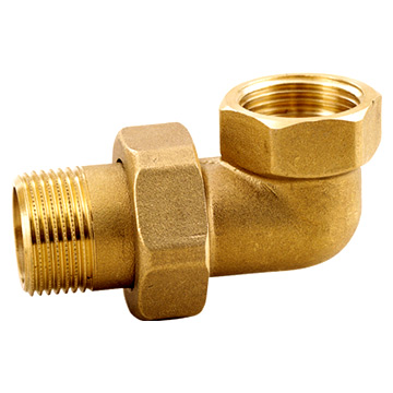  Brass Radiator Elbow Connector (Латунные радиаторы Колено Connector)