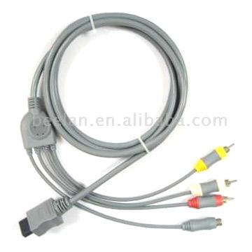  Wii S-Video AV Cable ( Wii S-Video AV Cable)