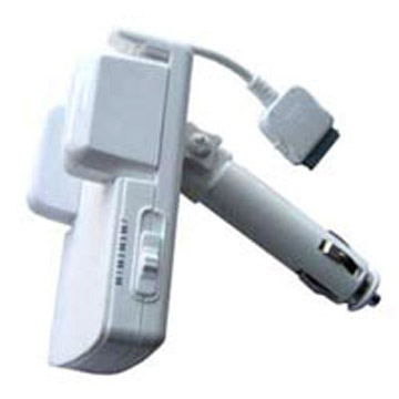  Fm Transmitter, Charger and Holder Kit for iPod (Transmetteur FM, chargeur et Holder Kit pour iPod)