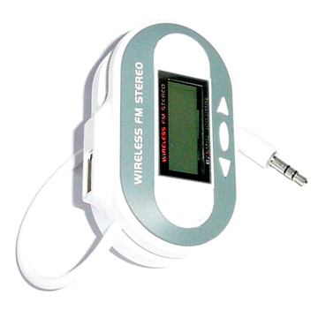  Wireless FM Transmitter with LCD Display (Беспроводной FM передатчик с ЖК-дисплея)