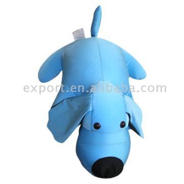  Microbead Dog Shape Pillow (Microbille Dog Forme Pillow)