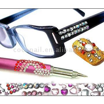  Rhinestone Sticker for Pens, Glasses and Nail (Rhinestone Autocollant pour stylos, des verres et des ongles)