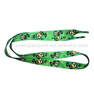  Heat-Transferred Printed Shoelace