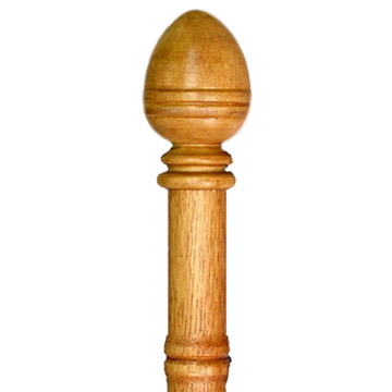 28mm Bamboo Wood Pole Set