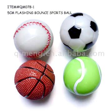  5cm Flashing Bounce Sports Ball (5cm мигающий Bounce спортивные бальные)