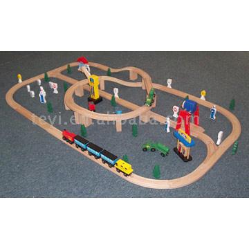  Wooden Railway Set (Wooden Railway Set)