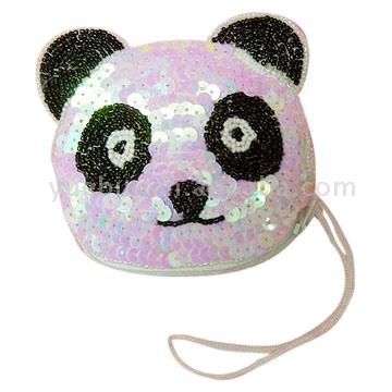  Handmade Ornamented Panda Handbag ( Handmade Ornamented Panda Handbag)