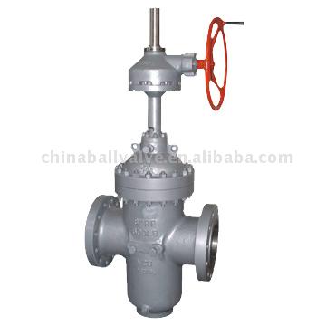  High Pressure Flat Gate Valve with Crossover Hole ( High Pressure Flat Gate Valve with Crossover Hole)