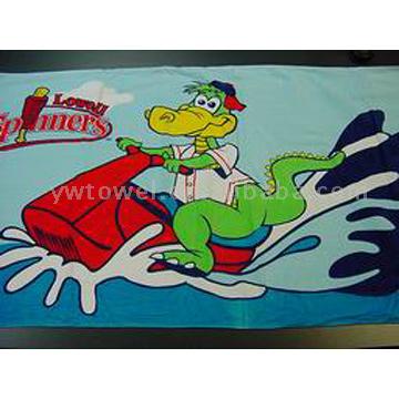  100% Cotton Printed Beach Towel ( 100% Cotton Printed Beach Towel)