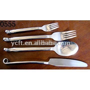  Stainless Steel Flatware (0555) (Столовые приборы из нержавеющей стали (0555))