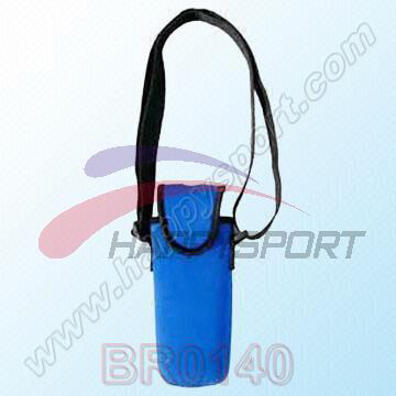 Blue Flaschenkhler aus Neopren mit Strap (Blue Flaschenkhler aus Neopren mit Strap)