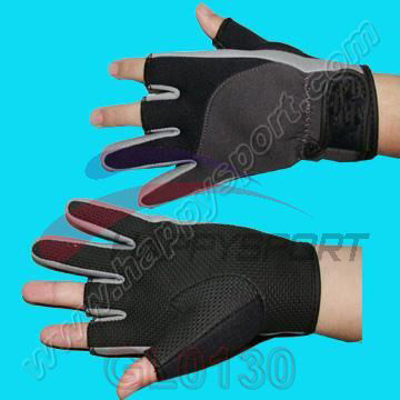  Neoprene Sports Gloves with Fitting Cuffs (Gants de sport en néoprène avec manchettes Fitting)