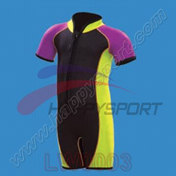  Neoprene Surfing Suit with Zipper Closure (Néoprène Surf Combinaison avec fermeture à glissière)