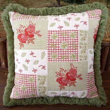  Patchwork Floral Pillow (Patchwork цветочные подушки)