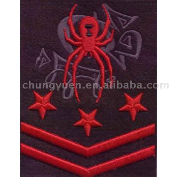  3D Embroidery Badge and Patch (3D Embroidery Badge et Patch)