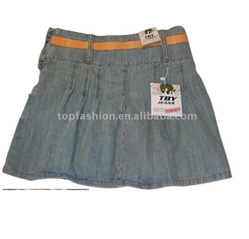  Women`s Jeans Skirt ( Women`s Jeans Skirt)