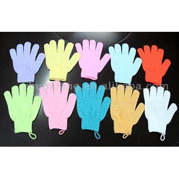  Nylon Bath Gloves ( Nylon Bath Gloves)