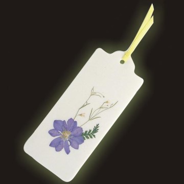  Pressed-Flower Bookmark (Pressé-Flower Bookmark)