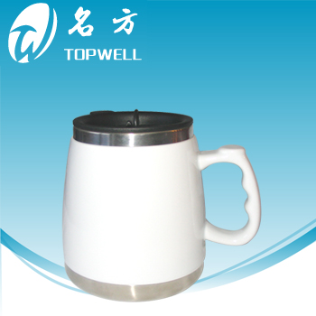  Insulated Porcelain Stainless Steel Mug-6285B (Insulated Porcelaine Acier inoxydable Mug-6285B)