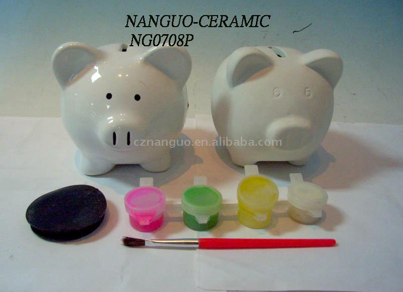  Ceramic Piggy Bank ( Ceramic Piggy Bank)